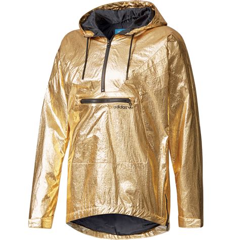 adidas jacke weiß gold pailetten|Jacken in Weiß .